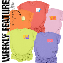 Load image into Gallery viewer, MTO / Colorful *CUSTOM* Weekly Feature, comfort colors
