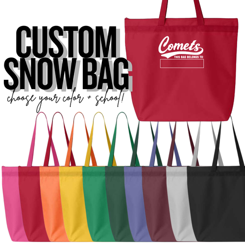 MTO / CUSTOM Snow Bag - PICK YOUR SCHOOL!