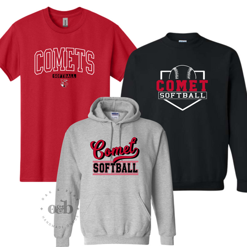 MTO / Comet Softball, gildan
