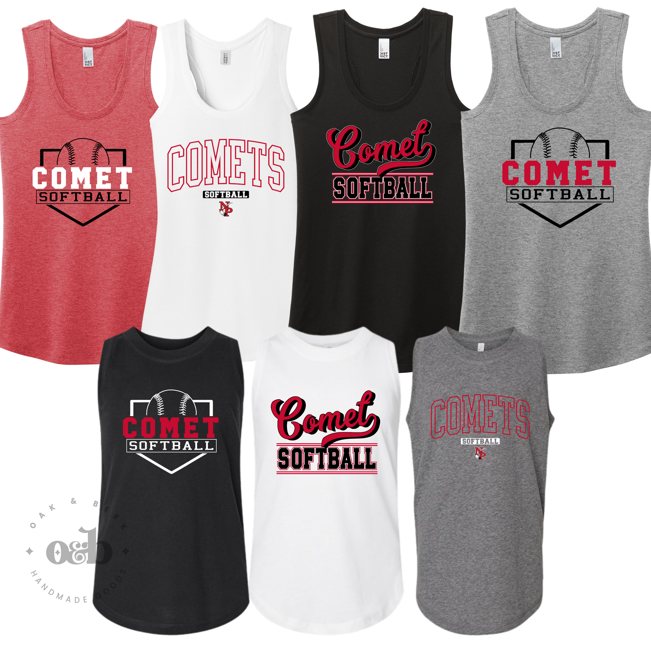 MTO / Comet Softball, tanks