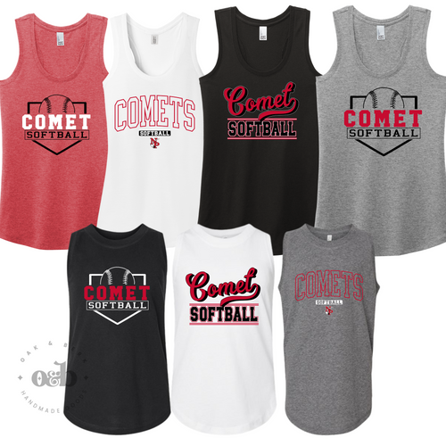 MTO / Comet Softball, tanks
