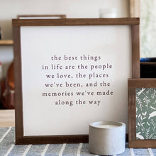 Load image into Gallery viewer, RTS / The Best Things In Life , 17x17