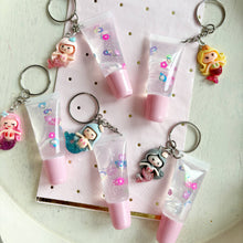 Load image into Gallery viewer, RTS / Mermaid Key Chain Lip Gloss