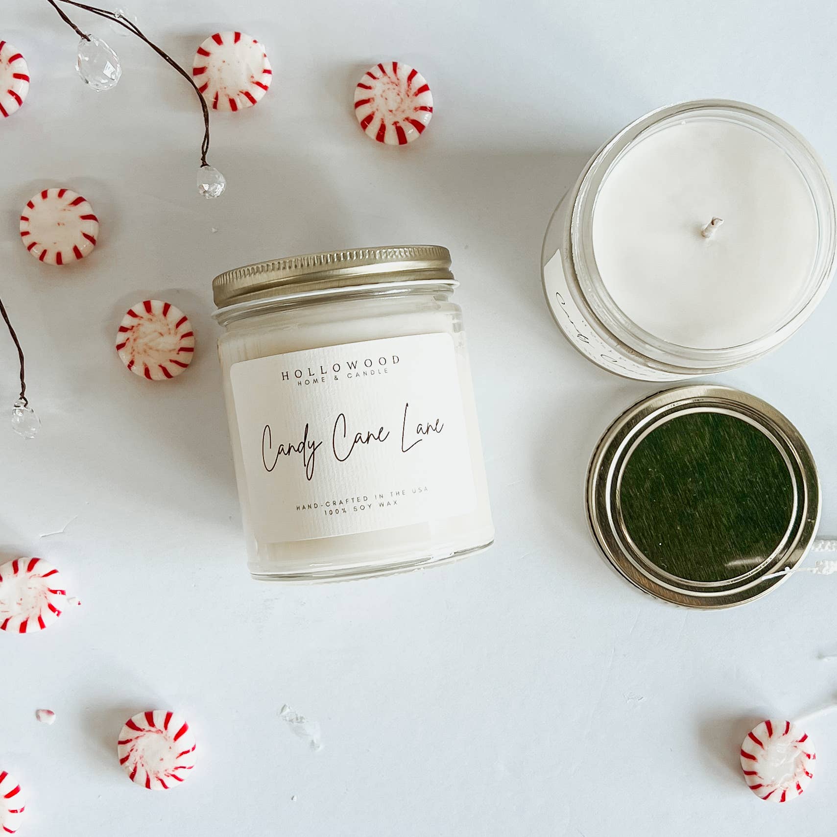 Candle / CANDY CANE LANE, 8oz