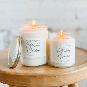 RTS Candles / Butterscotch & Bourbon (8oz)