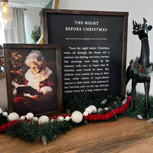 Load image into Gallery viewer, RTS / Vintage Mrs. Claus Reading