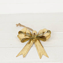 Load image into Gallery viewer, RTS / Dazzling Gold Metal Bow Ornament