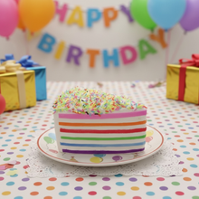 Load image into Gallery viewer, RTS / Rainbow Slow Rising Cake Squishy