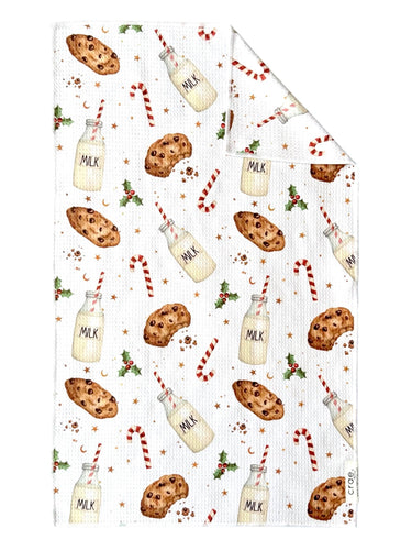 RTS / Santa's Midnight Munch: Double-Sided Hand Towel