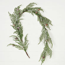 Load image into Gallery viewer, RTS / Snowy Soft Touch Norfolk Pine Garland