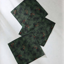 Load image into Gallery viewer, Geometry / Evergreen Pine Dishcloth Set