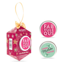 Load image into Gallery viewer, RTS / Mad Beauty FabYuleOus Lip Balm Duo