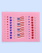 Load image into Gallery viewer, RTS / Patriotic Face Stickers