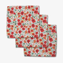 Load image into Gallery viewer, RTS / Poppy Power Dishcloth Set