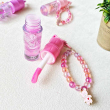 Load image into Gallery viewer, RTS / Bunny Theme Lip Gloss with Charm