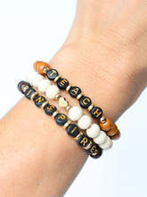 Load image into Gallery viewer, RTS / Neutral Teach Inspire Wood Bracelet Set