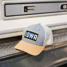 Load image into Gallery viewer, RTS / Iowa Snapback, Birch/Cream