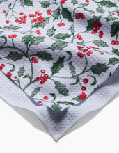 Load image into Gallery viewer, RTS / Christmas Holly Tea Towel