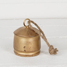 Load image into Gallery viewer, RTS / Vintage Gold Silo Bell