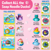 Load image into Gallery viewer, RTS / Bathtime Soap Noodles: Waddles the Axolotl
