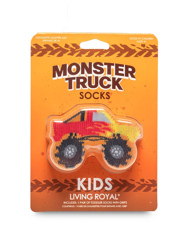 RTS / 3D Packaged Socks Kids - Monster Truck
