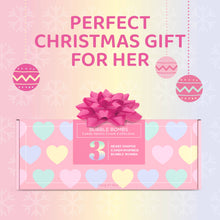 Load image into Gallery viewer, RTS / Candy Hearts Bath Bombs, set of 3