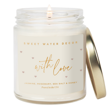 Load image into Gallery viewer, RTS / *NEW* With Love Soy Candle, 9oz