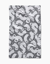 Load image into Gallery viewer, Swirling Ghosts Tea Towel