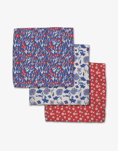 Geometry / Royal Garden Dishcloth Set