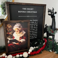 Load image into Gallery viewer, RTS / Vintage Mrs. Claus Reading