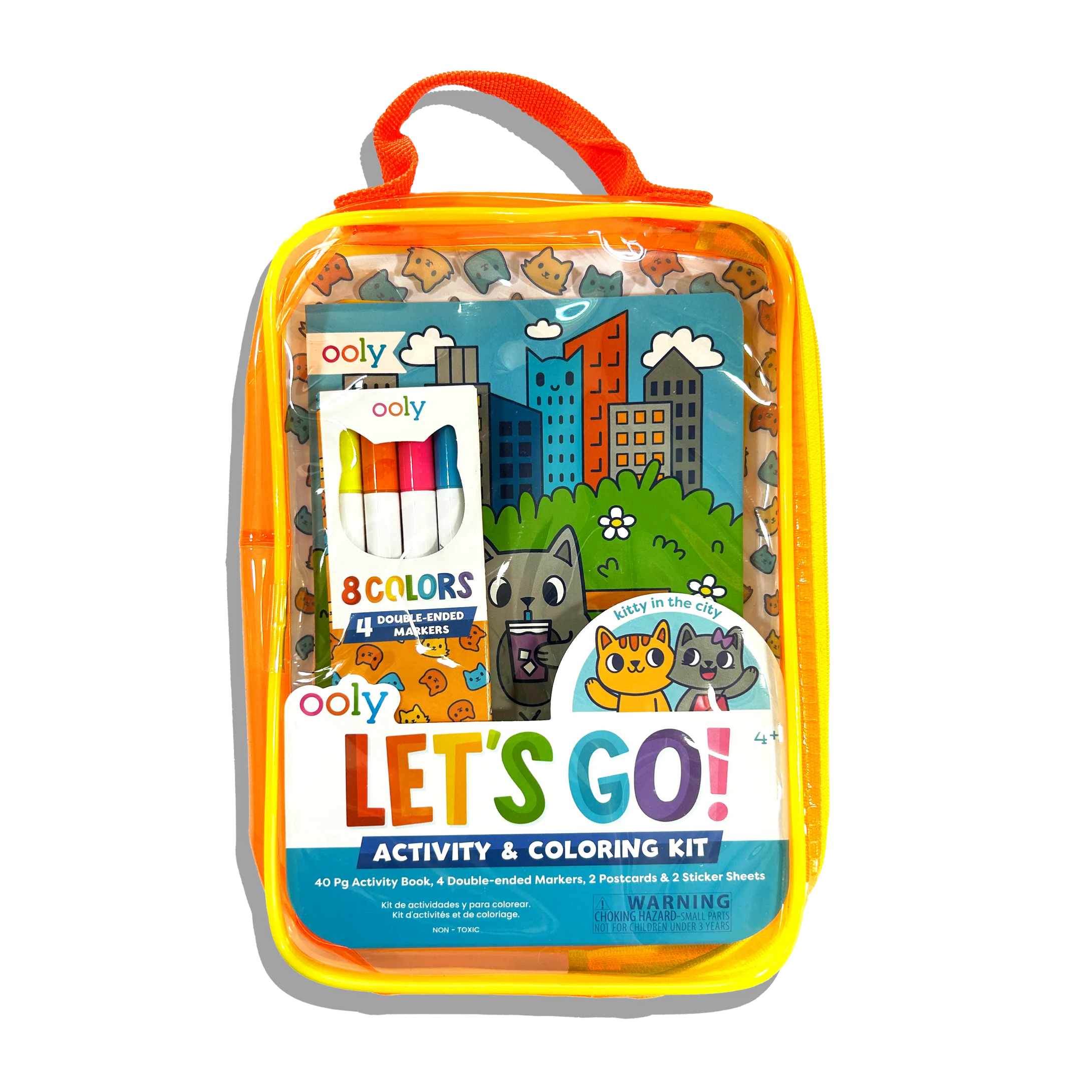 RTS / Let's Go!: Activity & Coloring Kit - Kitty In The City