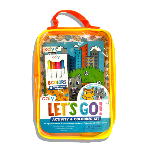 RTS / Let's Go!: Activity & Coloring Kit - Kitty In The City
