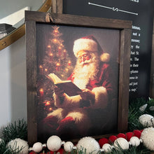 Load image into Gallery viewer, RTS / Vintage Santa Reading