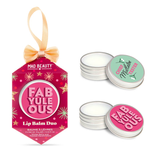 RTS / Mad Beauty FabYuleOus Lip Balm Duo