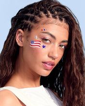 Load image into Gallery viewer, RTS / Patriotic Face Stickers