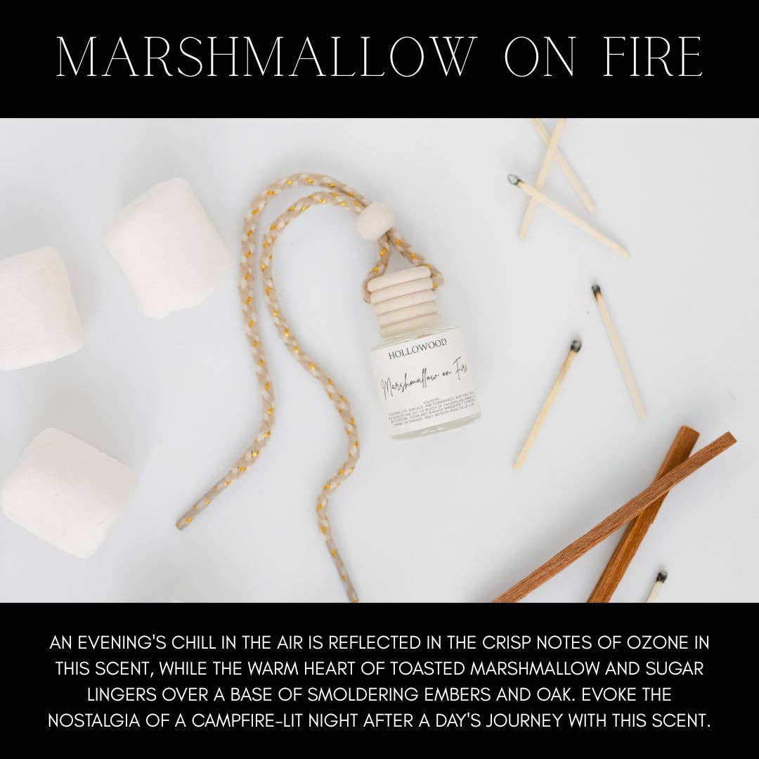 RTS / CAR DIFFUSER: Marshmallow On Fire