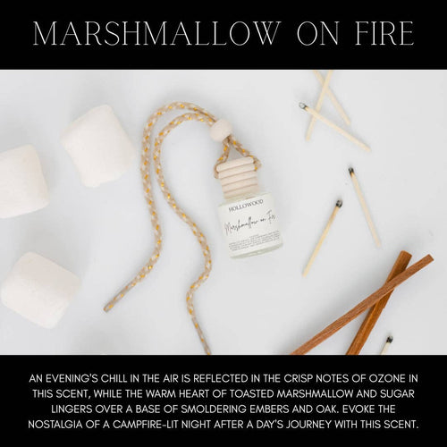 RTS / CAR DIFFUSER: Marshmallow On Fire