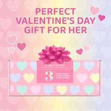Load image into Gallery viewer, RTS / Candy Hearts Bath Bombs, set of 3