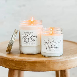 RTS Candles / Salted Caramel Milkshake (8oz)