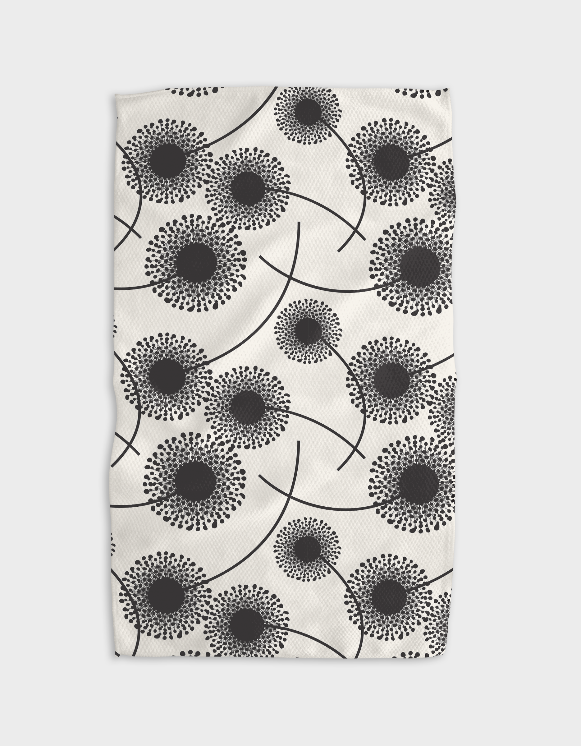 Tea Towel / Geometry, Fully Bloomed