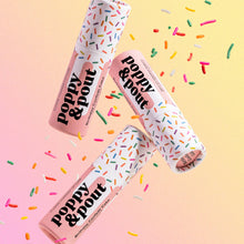 Load image into Gallery viewer, RTS / P&amp;P Lip Balm, Birthday Confetti Cake