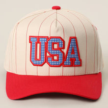 Load image into Gallery viewer, RTS / USA Gingham Red Hat
