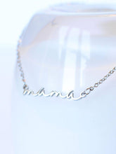 Load image into Gallery viewer, RTS / Mama Necklace: Silver