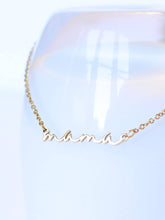 Load image into Gallery viewer, RTS / Mama Necklace: Silver