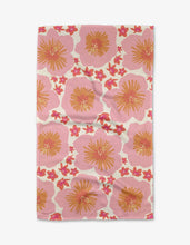 Load image into Gallery viewer, RTS / Hibiscus Sunset Tea Towel