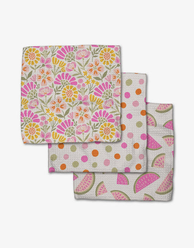 Geometry / Neo Ray Dishcloth Set