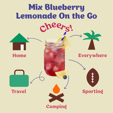 Load image into Gallery viewer, RTS / Blueberry Lemonade Cocktail / Mocktail Mixer