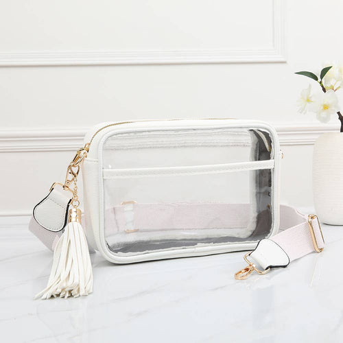 RTS / Stadium Clear Bag: White