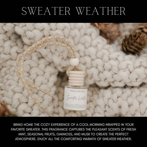 RTS / CAR DIFFUSER: Sweater Weather