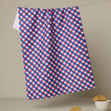 Load image into Gallery viewer, RTS / Heritage Check Tea Towel